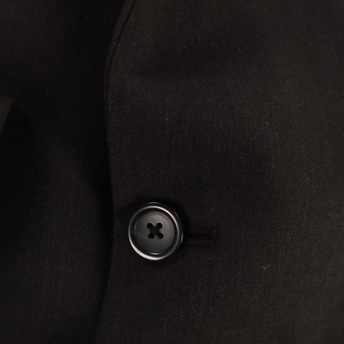 Pronto Uomo Jacket M MT Charcoal Gray Heather 100% Wool Twill Blazer 42XL 42L - Picture 5 of 15