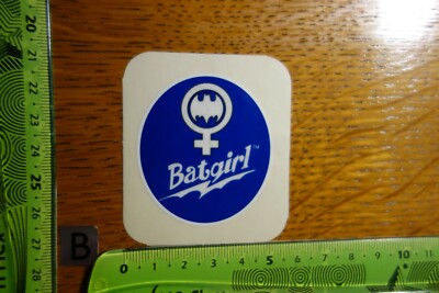 Alter Aufkleber Comic Cool BATGIRL Kellogg's
