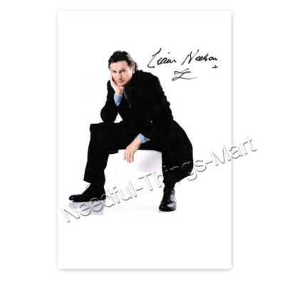 Liam Neeson / Actor Producer - Autogrammfotokarte [AK01]