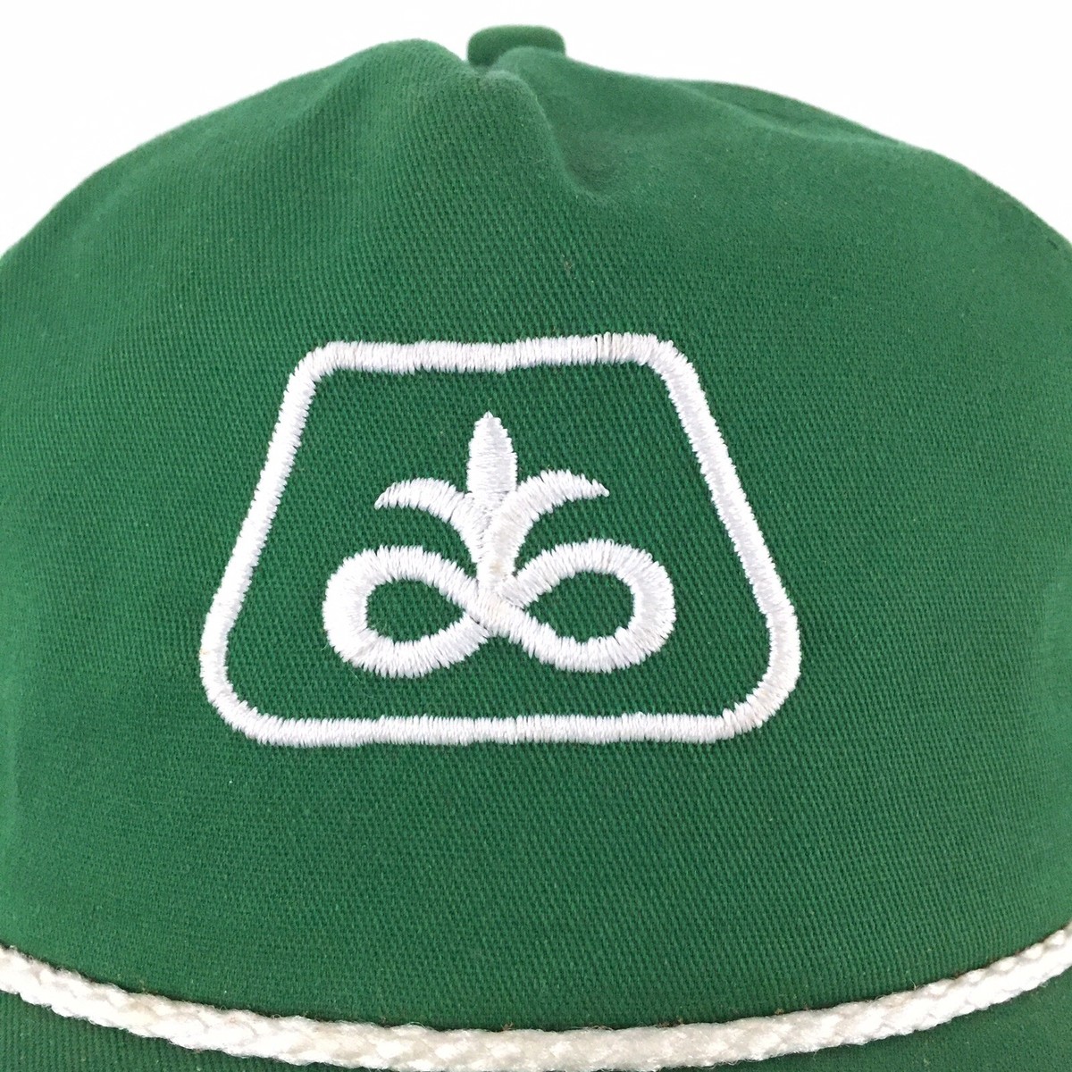 Vtg Pioneer Seeds Corn Hat K-Products Logo USA Snap Back
