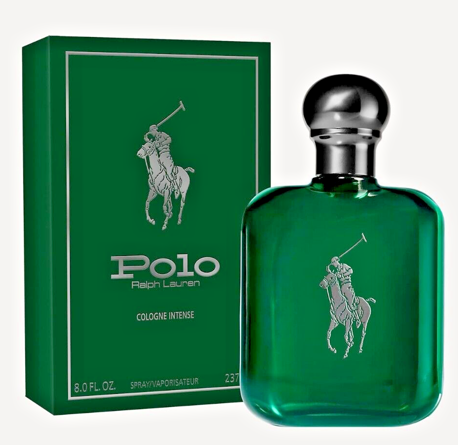MEN POLO COLOGNE INTENSE by Ralph Lauren 8.0 OZ COLOGNE SPRAY NEW in