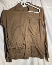 Alfred dunner 100 Cotton Lightweight Jacket, Pants Women's Brown 10, 8