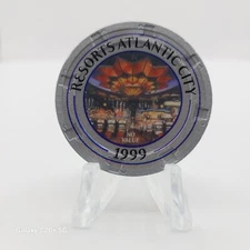 Resorts International Atlantic City New Jersey "25th Anniversary" 1999 Chip