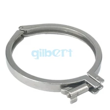 5" Tri Clamp 145mm Ferrule O.D 304 Stainless Steel Sanitary Tri Clover Clamps