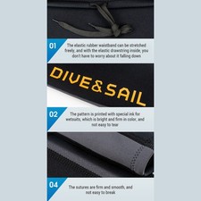 3mm Neoprene Wetsuit Pants Men Surfing Pants Keep Warm Diving Pants For FJLT