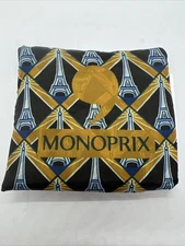 monoprix grocery shopping tote bag reusable france supermarket eiffel tower