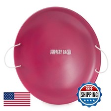 Slippery Racer ProDisc 26 Inch Saucer Snow Sled Pink