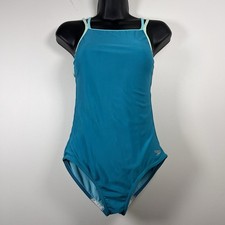 Speedo Girls Swimsuit 16 Pro Multi Black One-Piece Competition Sport Athletic