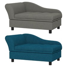 PawHut Pet Sofa, Dog Sofa for Small Medium Dogs with Storage