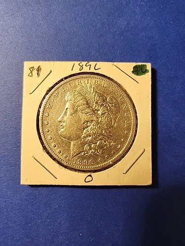 1896-O Morgan Silver Dollar In Very Fine Condition