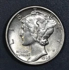 1938 10C MERCURY SILVER DIME KM# 140 Grade: Choice BU A7313