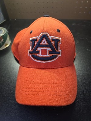 NWT - Auburn Tigers AU Hat Cap - Flex Stretch Fitted Hat Cap Sz Large