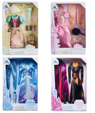 Disney Store Muñeca Clásica Paquete de Accesorios Conjunto de Ropa Conjunto Frozen o Cenicienta