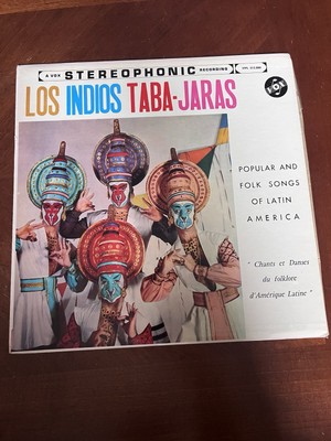 LOS INDIOS TABA-JARAS-LATIN AMERICA MUSIC ALBUM-YORKSIRE STEREO