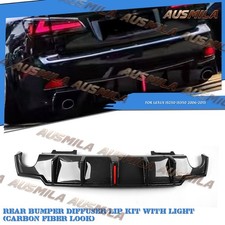 Carbon Look Rear Bumper Diffuser W Light For Lexus Is250 Is350 2006-2013 Abs Carbon Look Rear Bumper Diffuser W Light For Lexus Is250 Is350 2006-2013 Abs