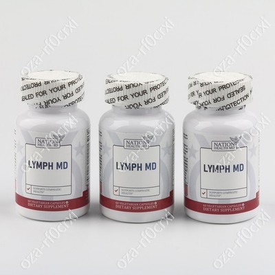 Nation Health Lymph MD Lymphatic Drainage Supplement Lymph System Health 1-3Pack