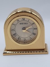 Vintage Seiko kleine Regal Tischuhr Made in Japan Sammlerst&uuml;ck batteriebetrieben