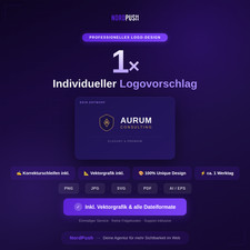 1x Logo Design Pozwól stworzyć logo firmy | Projekt logo z grafiką wektorową ✓