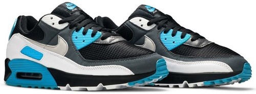 Nike Air Max 90 Tiger Camo Premium Black/Sail Blue 333888-021 Men\'s Size 8 Nike Air Max 90 Tiger Camo Premium Black/Sail Blue 333888  main image 3