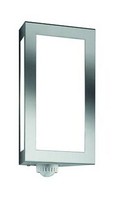 Cmd Sensorleuchte 60W Allgebrauchslampe Glas Opal E27 Edelstahl IP44 Mit...