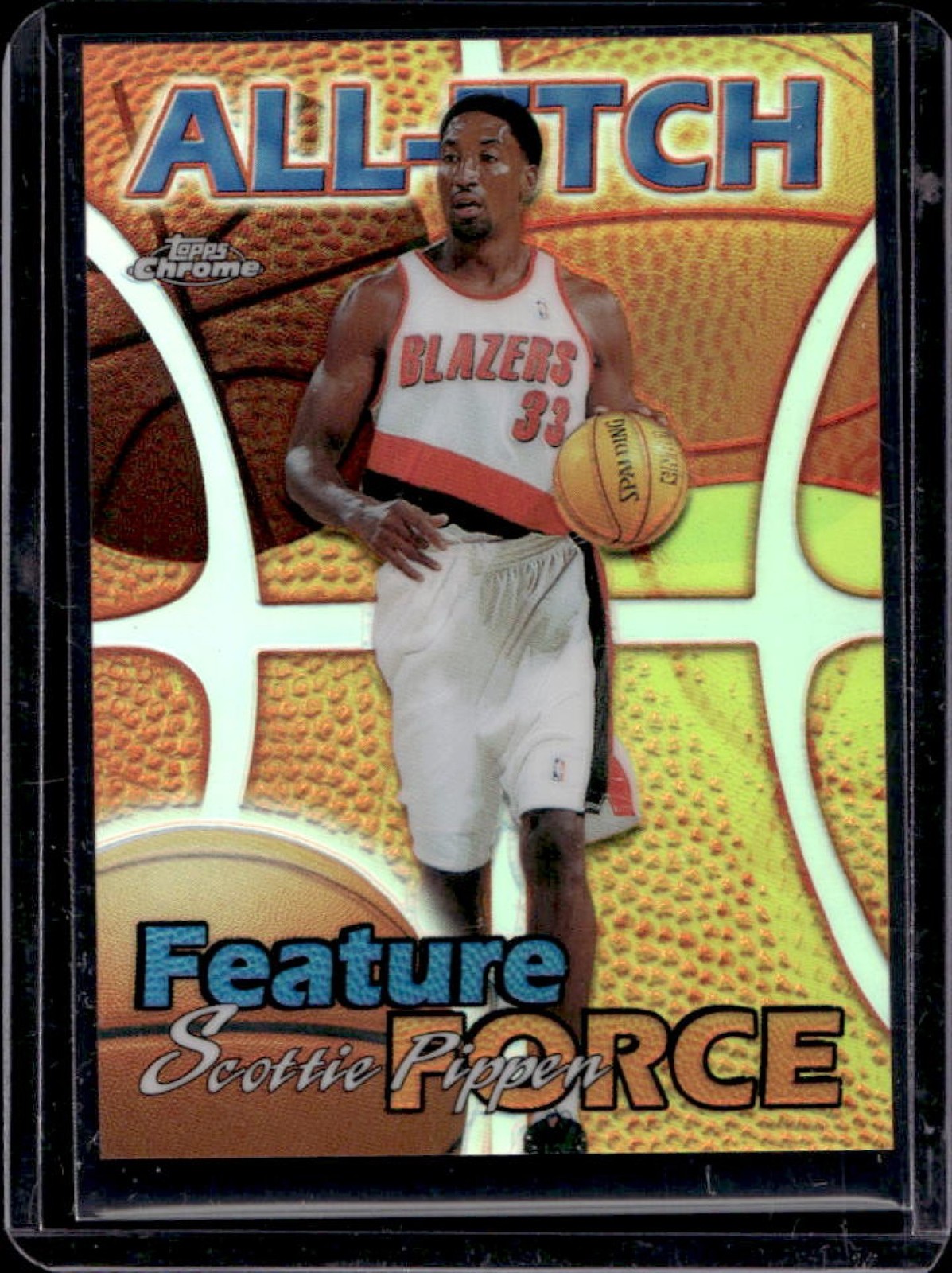 1999-00 Topps Chrome Scottie Pippen All Etch Refractor #AE2 Trail Blazers