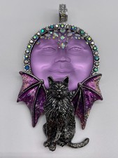 Kirks Folly Sabrina Bat Cat Empress Seaview Moon Magnetic Enhancer Purple silver