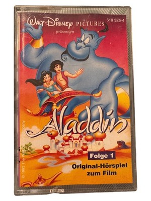 Disney Aladdin 1 Hörspiel Kassette Kinder Deutsch Walt Disney Pictures