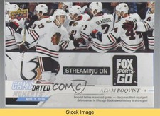 2019-20 Upper Deck Game Dated Moments November Adam Boqvist #15 READ ly6