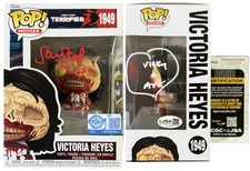 Samantha Scaffidi signed & sketched Funko Pop Victoria Heyes Terrifier 3 JSA