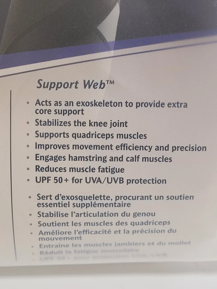 CW-X Men's Stabilyx Joint Support Compression Tight Black Large - 225809A - Image 2 of 4