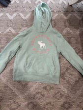 Abercrombie  Fitch Kids 9/10 Teal and pinkHoodie USED Good Condition/Pre-Owned