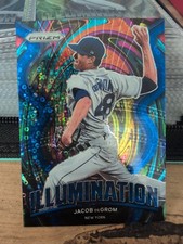 2022 Panini Prizm - Illumination Jacob deGrom #IL-1 Blue Mojo Prizm /199