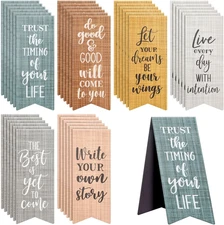 36-Pack Inspirational Magnetic Bookmarks for Women with Motivational Quotes, ...