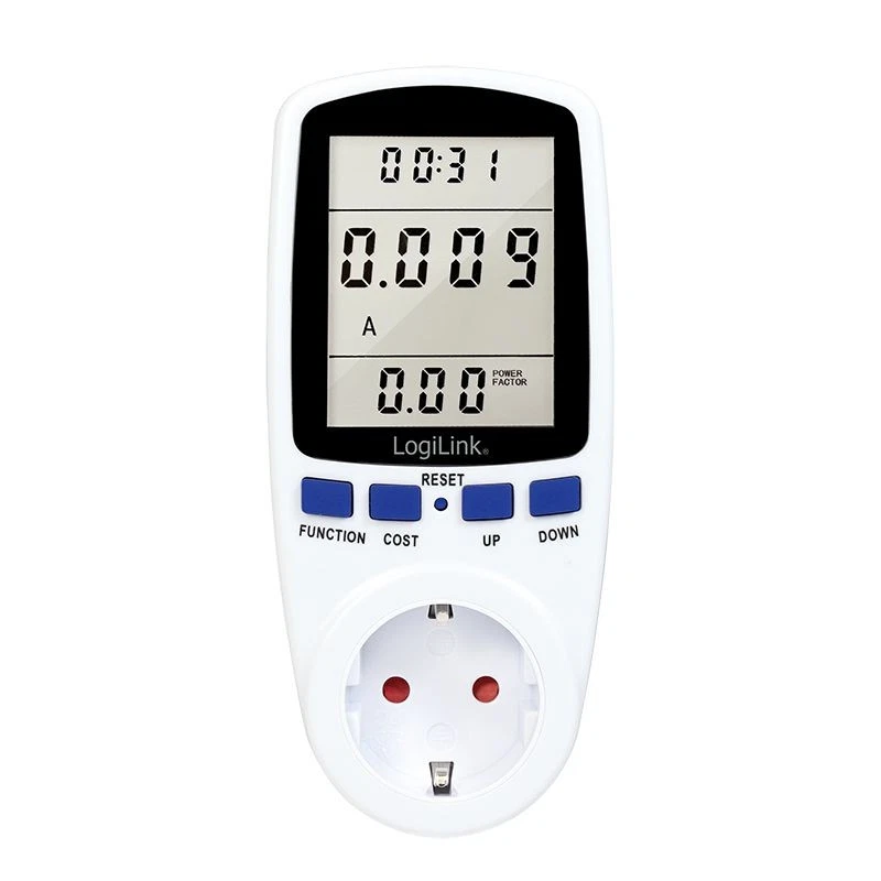 LogiLink Energiekosten Messgerät Stromzähler Energie Strom Verbrauchszähler - Bild 2 von 4