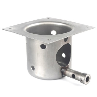 Für Traeger Pelletgrill Ersatz Brennkasten 127 x 127 mm Eisenkonstruktion