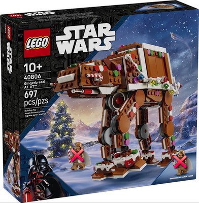 Händler  LEGO 40806 Star Wars Lebkuchen AT-AT (Ginger Bread Darth Vader) - NEU