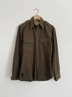 Vintage 40s WW2 Usaaf Officer Military Button Up Shirt