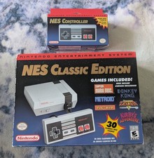 Official NES Classic Edition bundle w/additional NES controller (Never Opened)