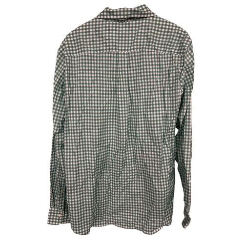 Vineyard Vines Sz Petit Vert Blanc à Carreaux Imprimé Long Manche Performance - Photo 3 sur 3