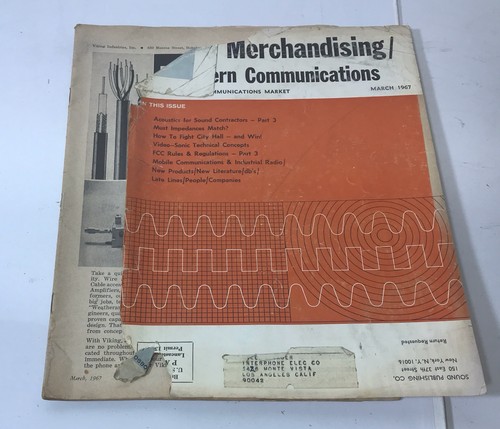 Caricatori audio e comunicazioni. Lotto commercio audio d'epoca 1963-1968 - Foto 13 di 14
