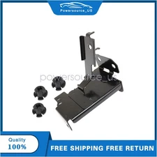 Radar Bracket + 3x Mounting Clip Fits 2016-2018 Honda Civic 1.5L 2.0L Black US