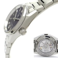 TAG HEUER Carrera (Tag Heuer) WBN2411.BA0621 Blue Ladies Used Watch #31025 2