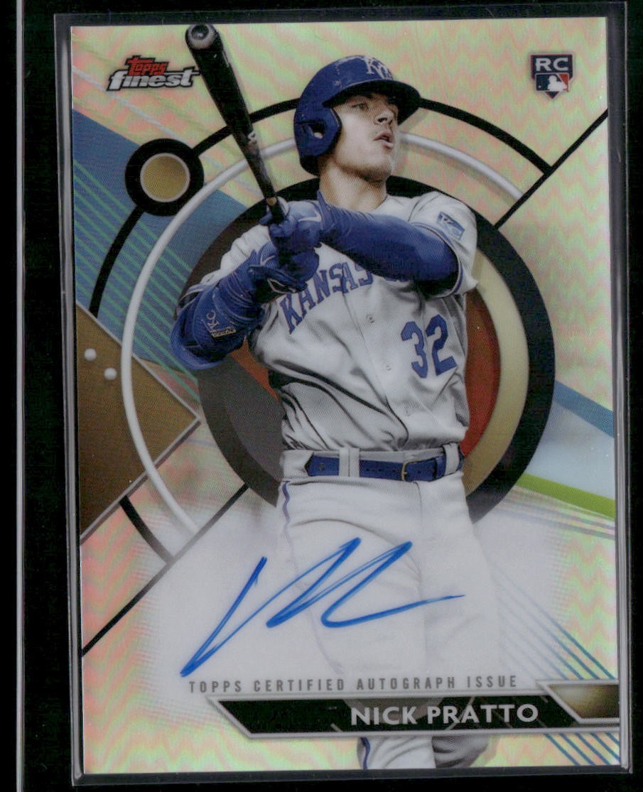 2023 Finest Nick Pratto #FA-NP Auto Finest Autographs