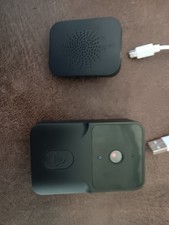 Tuya Smart Visual Doorbell Mini Size USB Plug In Device Black 2 Way Audio