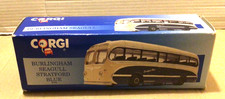 Corgi Classics 97172 Burlingham Seagull Stratford Blue Single Deck Coach