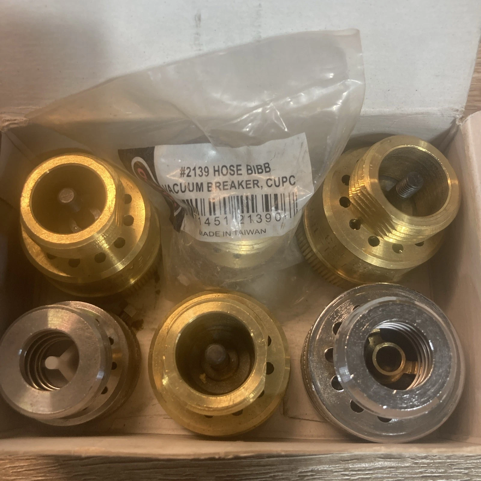 Mixed Lot Of 6 Hose Breaker Bibs 3/4”-8A