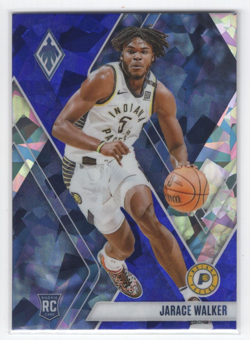 #293 2023-24 Panini Phoenix Blue Ice Jarace Walker Rookie Indiana Pacers