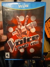 The Voice I Want You - Nintendo Wii U Video Game (Activision, 2012)
