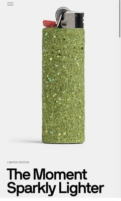 *In Hand* The Moment A24 Charli XCX Limited Edition Of 300 Sparkly Lighter BRAT