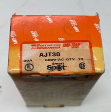 FERRAZ SHAWMUT AJT30 CLASS J FUSE 30AMP,600VAC BOX OF 10 NEW IN BOX